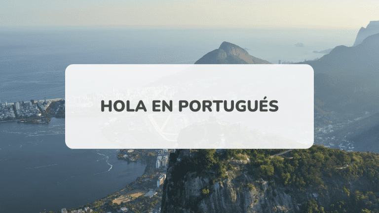 Hola en portugués: saludos informales y formales